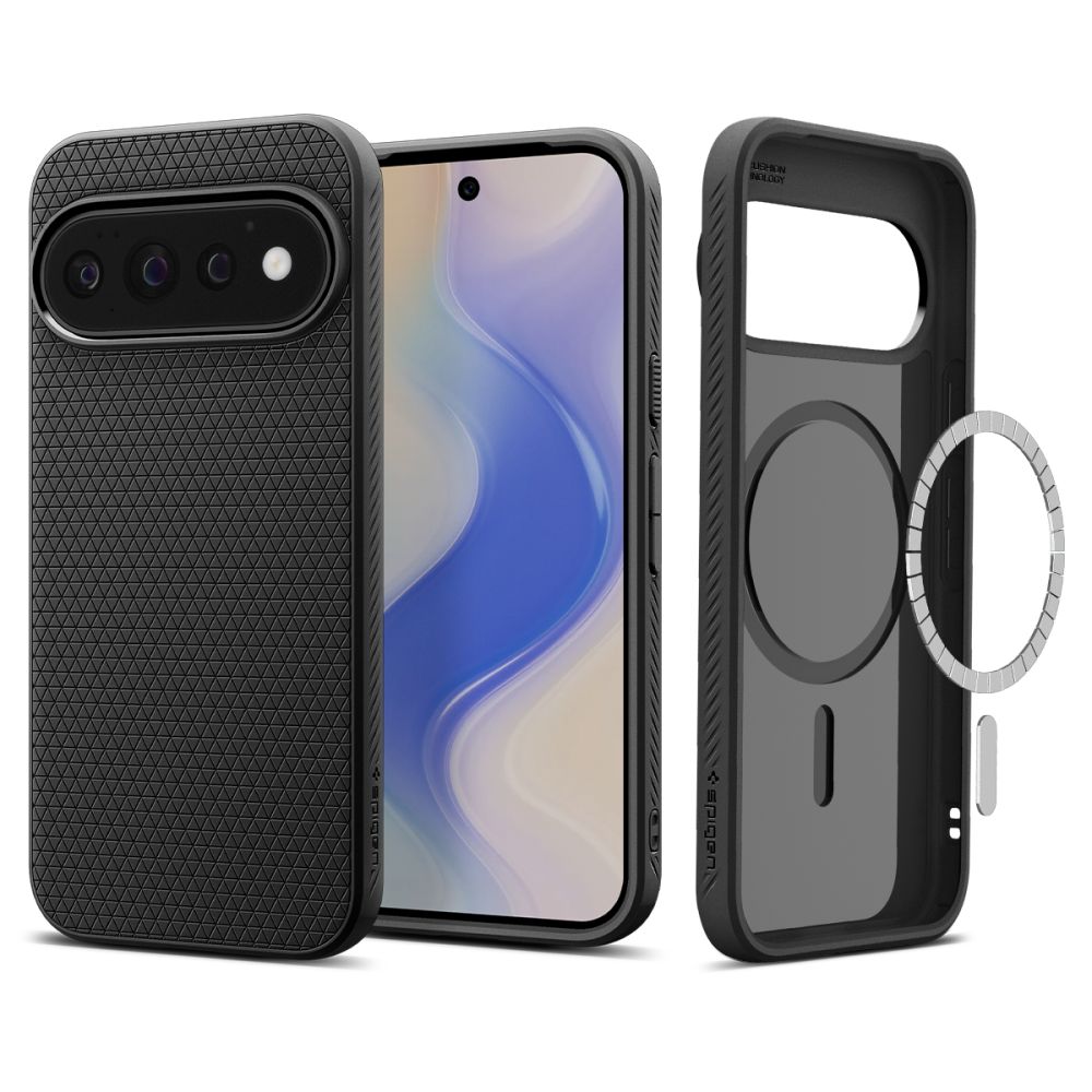 Spigen Liquid Air MagSafe Google Pixel 11 Pro hoesje zwart