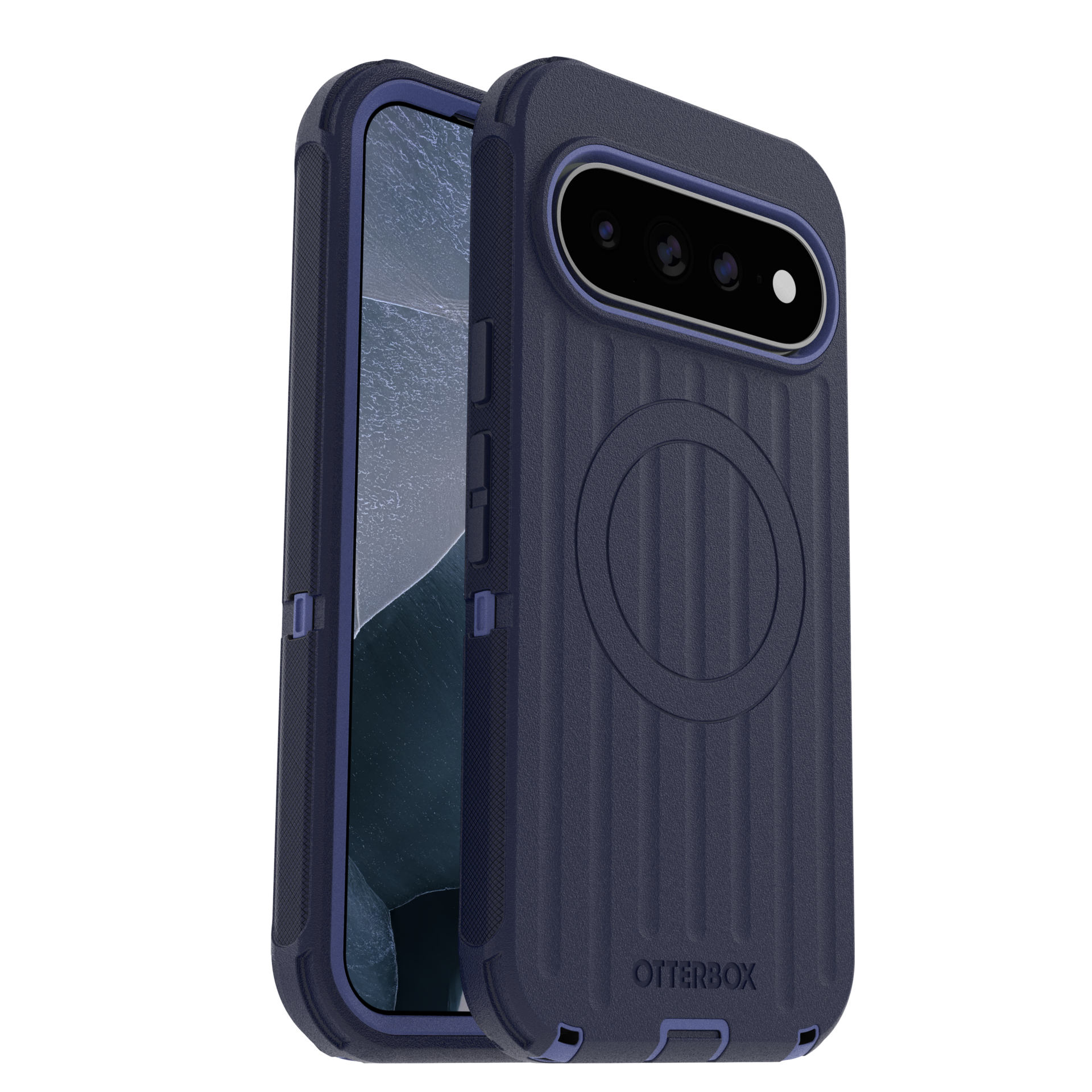 Otterbox Defender Pro MagSafe Google Pixel 11 Pro XL hoesje blauw