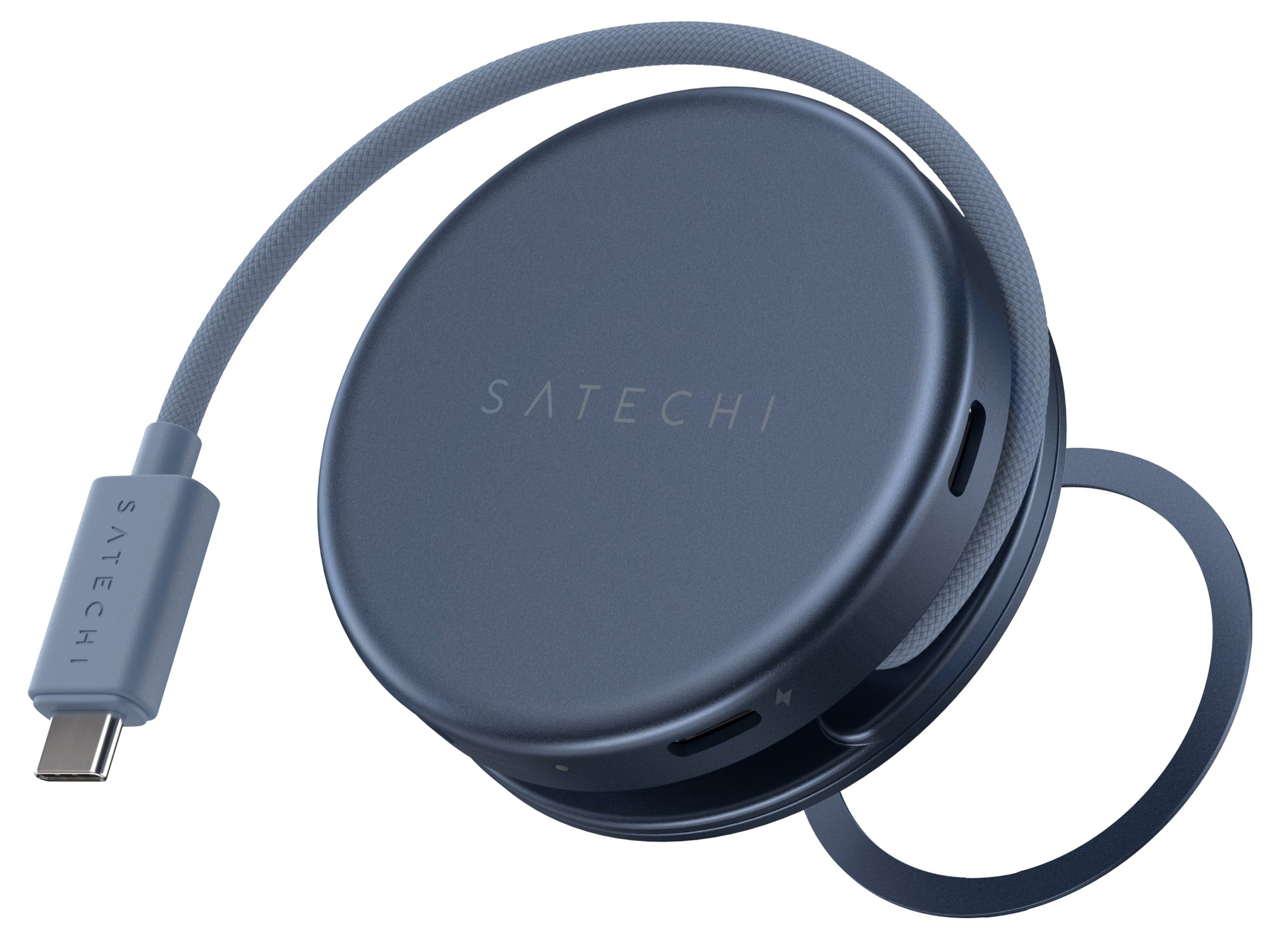 Satechi OntheGo 5 in 1 Multiport Adapter USB-C hub Indigo