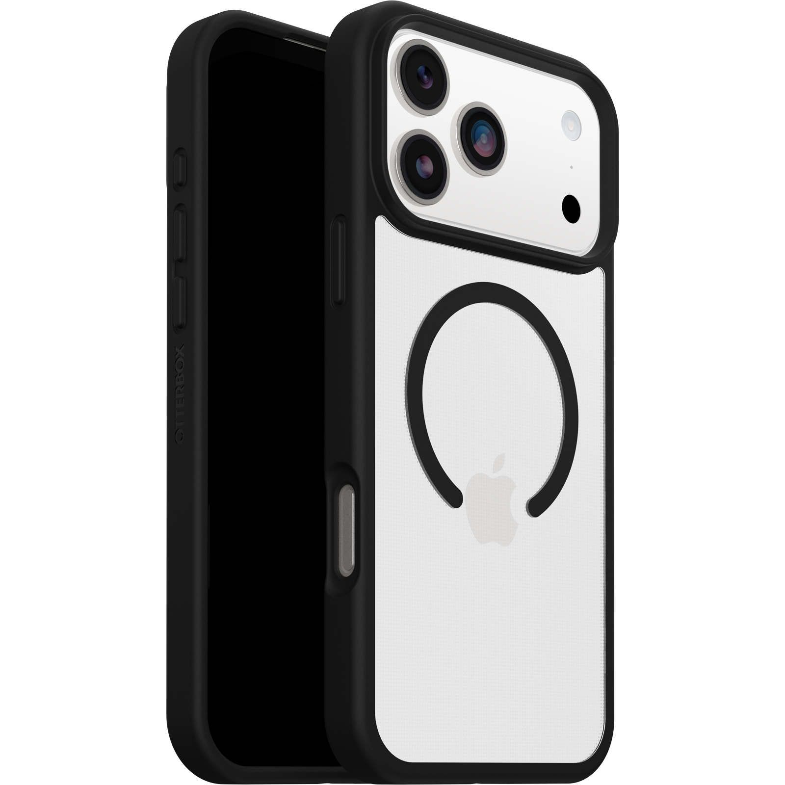 OtterBox React MagSafe iPhone 18 Pro Max / 17 Pro Max hoesje doorzichtig / zwart