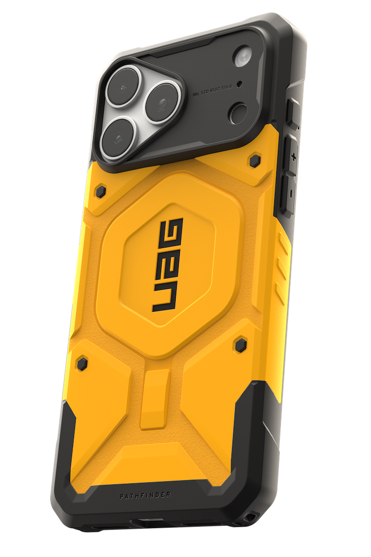 UAG Pathfinder MagSafe iPhone 18 Pro hoesje geel