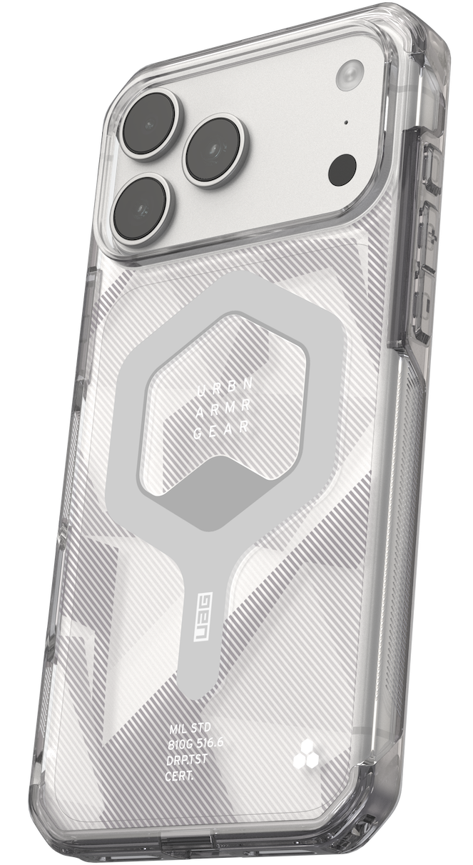 UAG Plyo MagSafe iPhone 18 Pro hoesje ice smoke