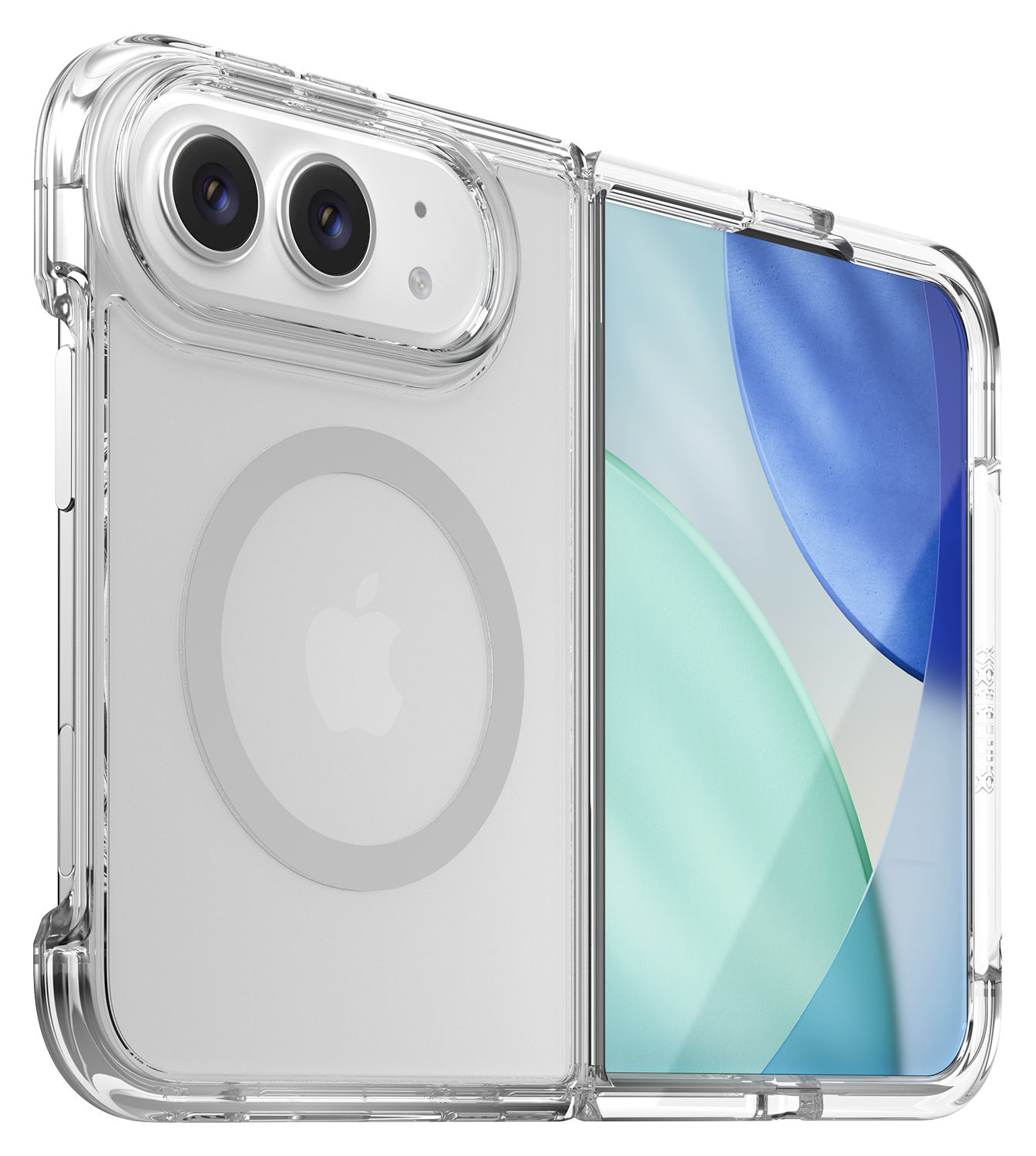 OtterBox Lumen MagSafe iPhone Duo hoesje transparant