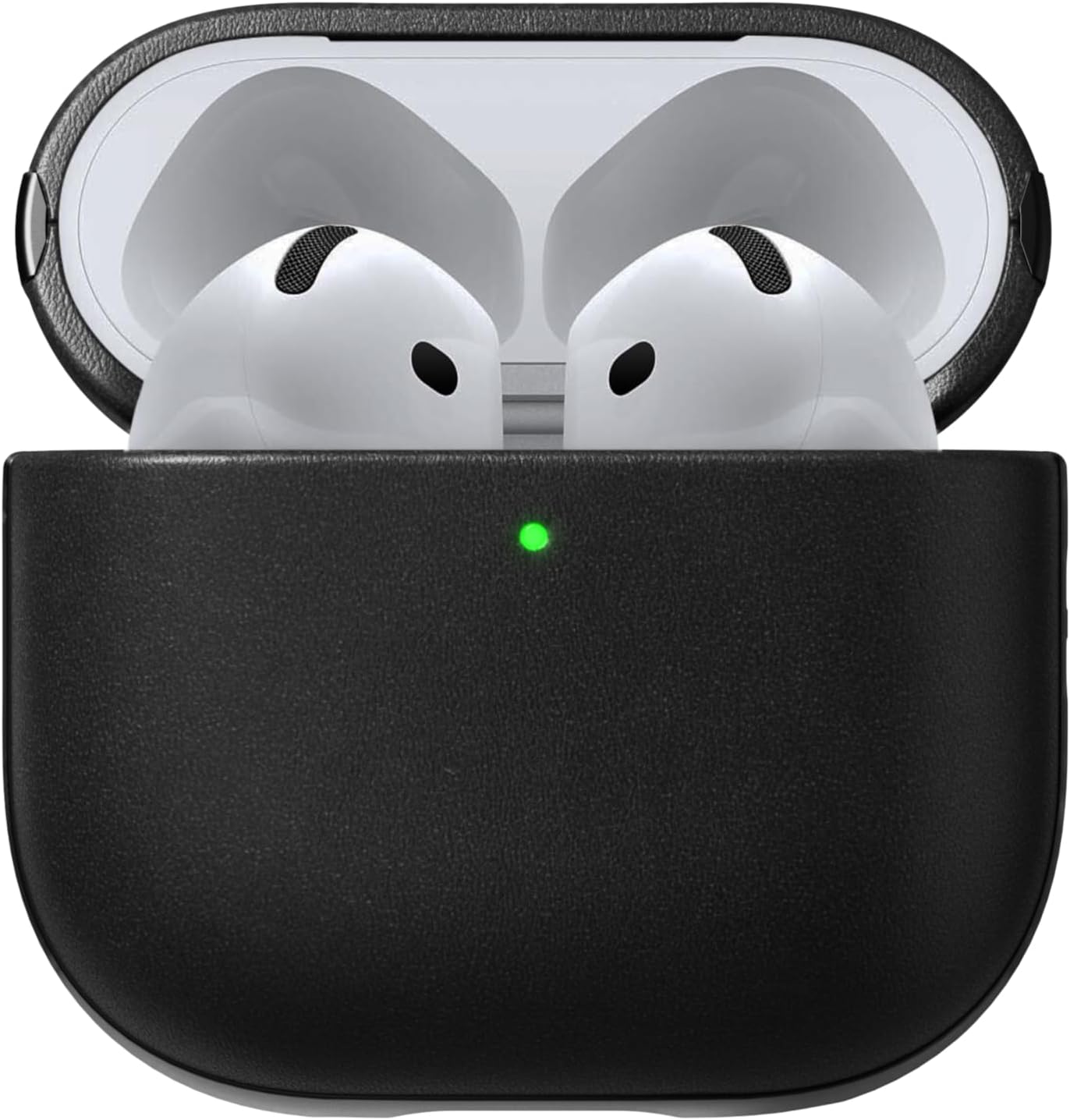 Nomad Modern Leather AirPods 5 / AirPods 4 hoesje zwart