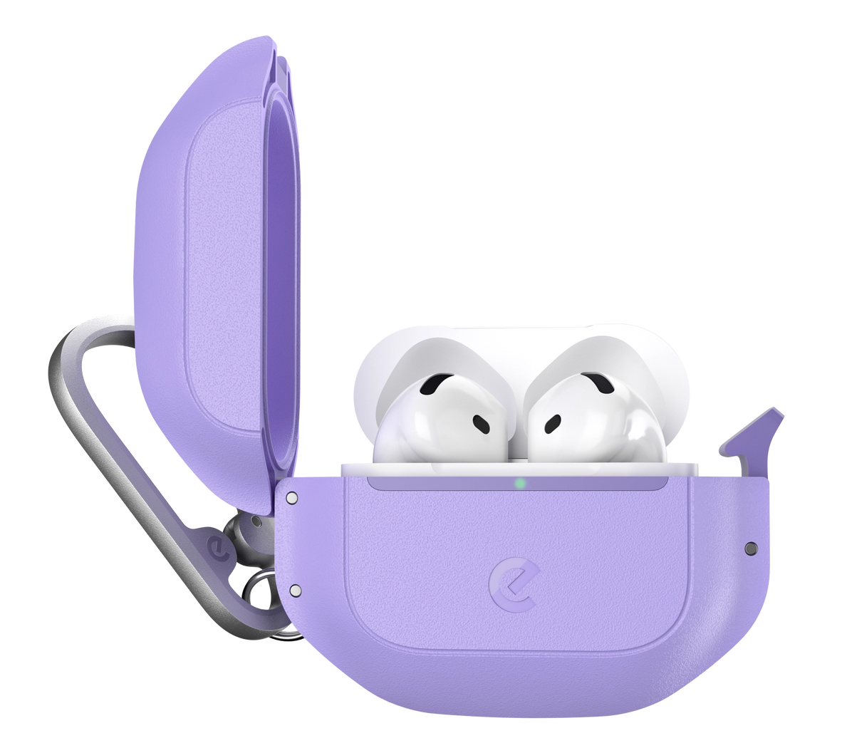 Keybudz Element AirPods 5 / AirPods 4 hoesje paars