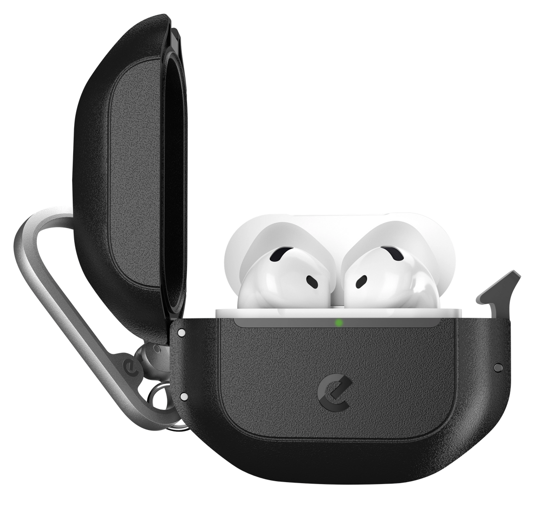 Keybudz Element AirPods 5 / AirPods 4 hoesje zwart