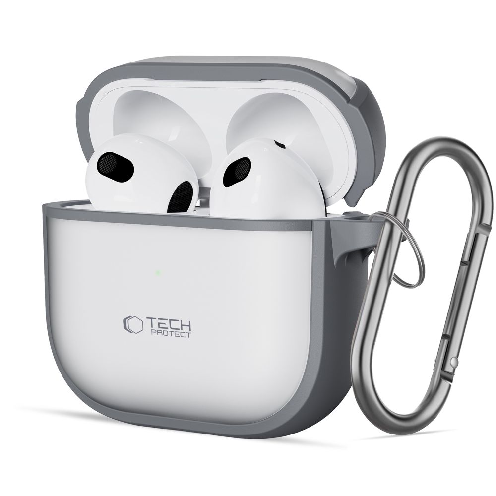 TechProtection Matte&nbsp;AirPods 5 / AirPods 4 hoesje grijs