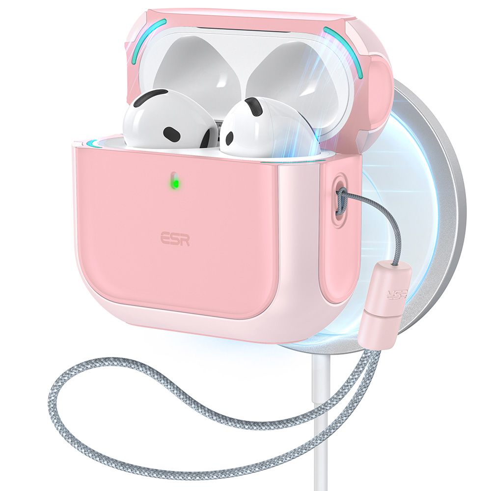 ESR Orbit MagSafe AirPods 5 / AirPods 4 hoesje roze