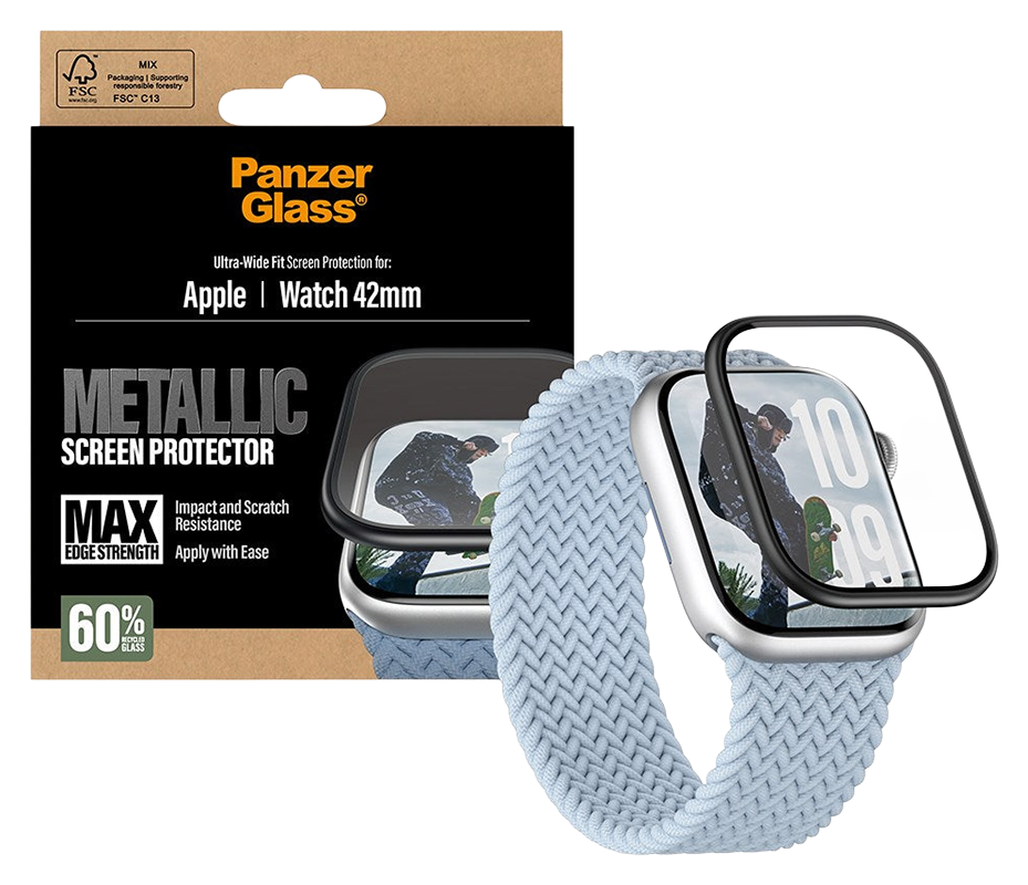 PanzerGlass Metallic Apple Watch 42 mm Screen Protector