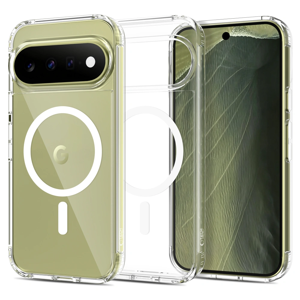 TechProtection Flex Hybrid MagSafe Google Pixel 9 / 9 Pro / 10 / 10 Pro / 11 / 11 Pro hoesje transparant