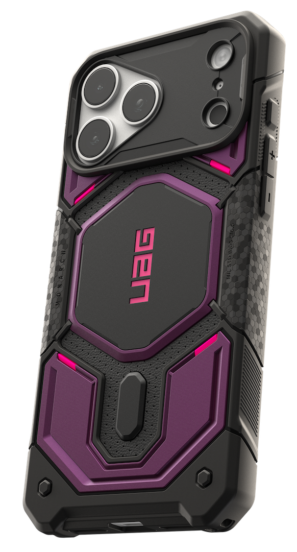 UAG Monarch Pro MagSafe iPhone 18 Pro hoesje paars