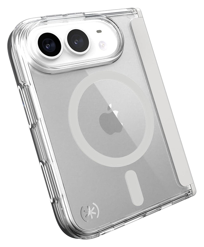 Speck Presidio Perfect MagSafe iPhone Duo hoesje transparant