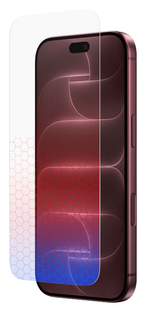 Belkin Titan SmartShield Pro Blauw naar Rood iPhone 18 Pro Max / iPhone 17 Pro Max screenprotector