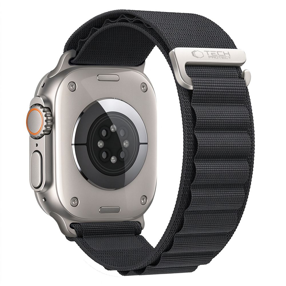TechProtection Alpine Pro Apple Watch Ultra 49 / 46 / 45  mm bandje zwart