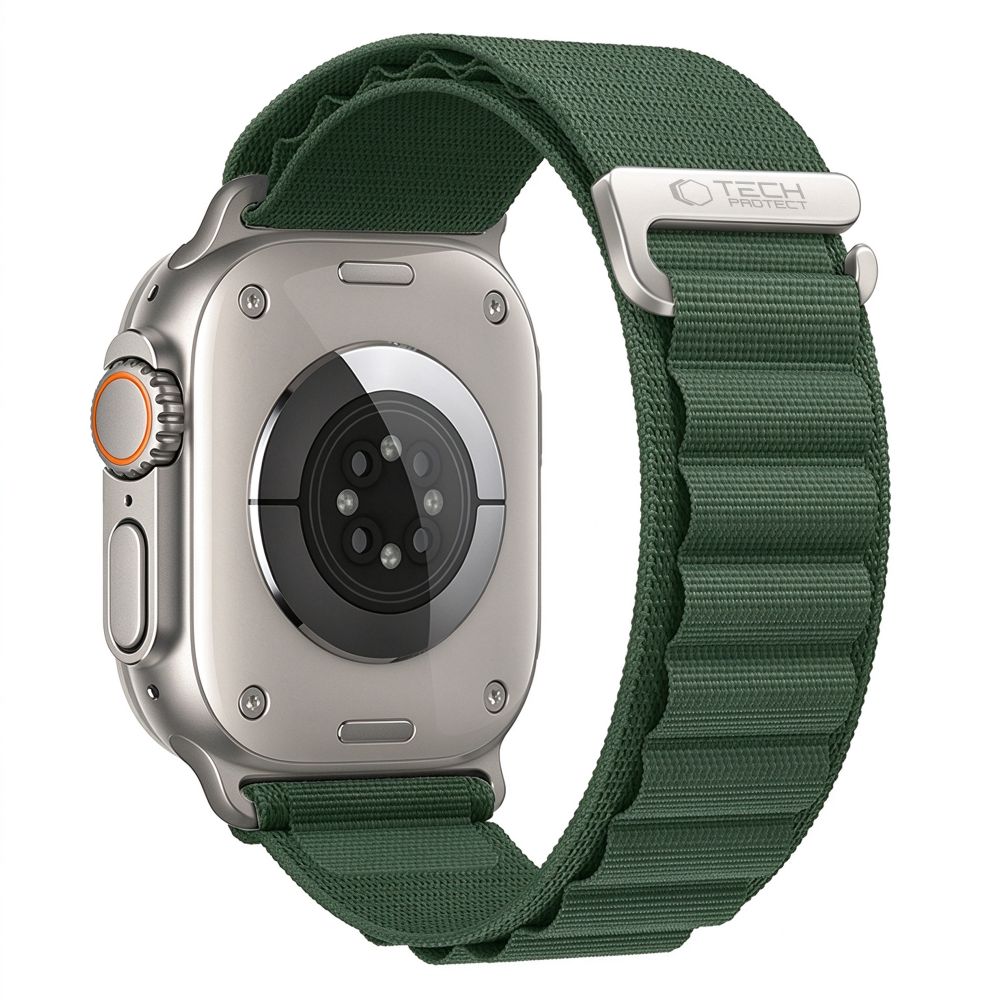 TechProtection Alpine Pro Apple Watch Ultra 49 / 46 / 45  mm bandje groen