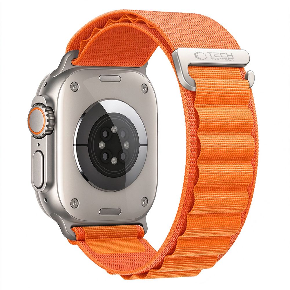 TechProtection Alpine Pro Apple Watch Ultra 49 / 46 / 45  mm bandje oranje