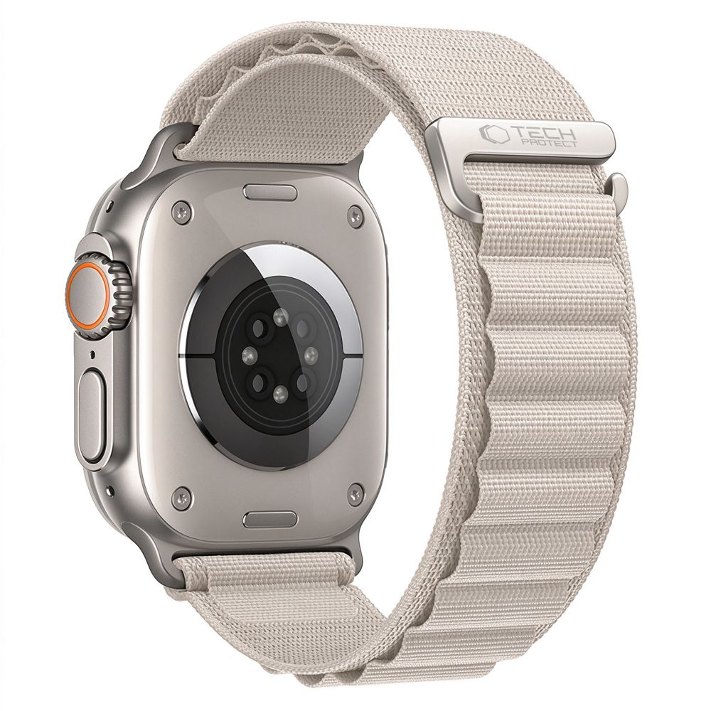 TechProtection Alpine Pro Apple Watch Ultra 49 / 46 / 45 / 44 mm Armband starlight