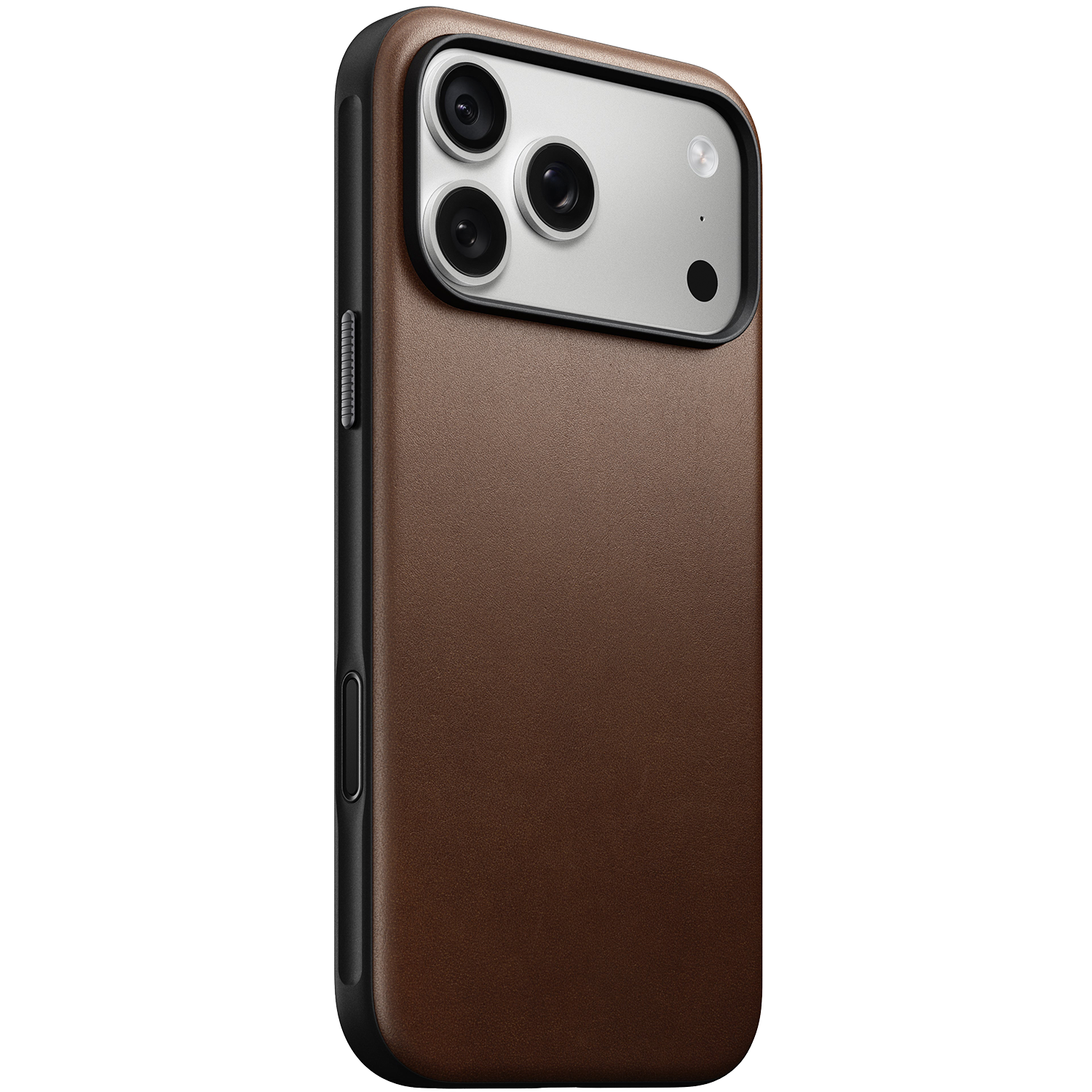 Nomad Modern Leather iPhone 18 Pro hoesje bruin