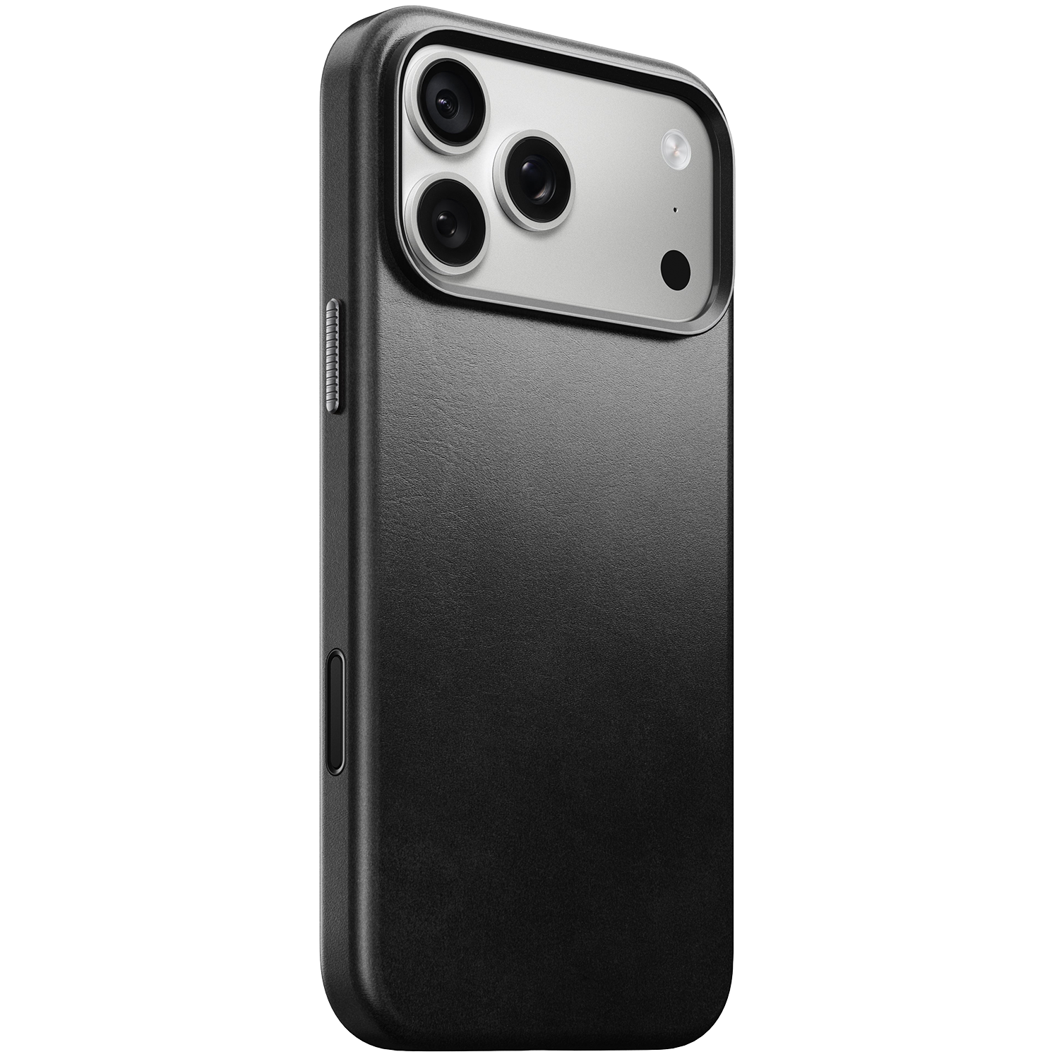 Nomad Traditional Leather Horween iPhone 18 Pro hoesje zwart