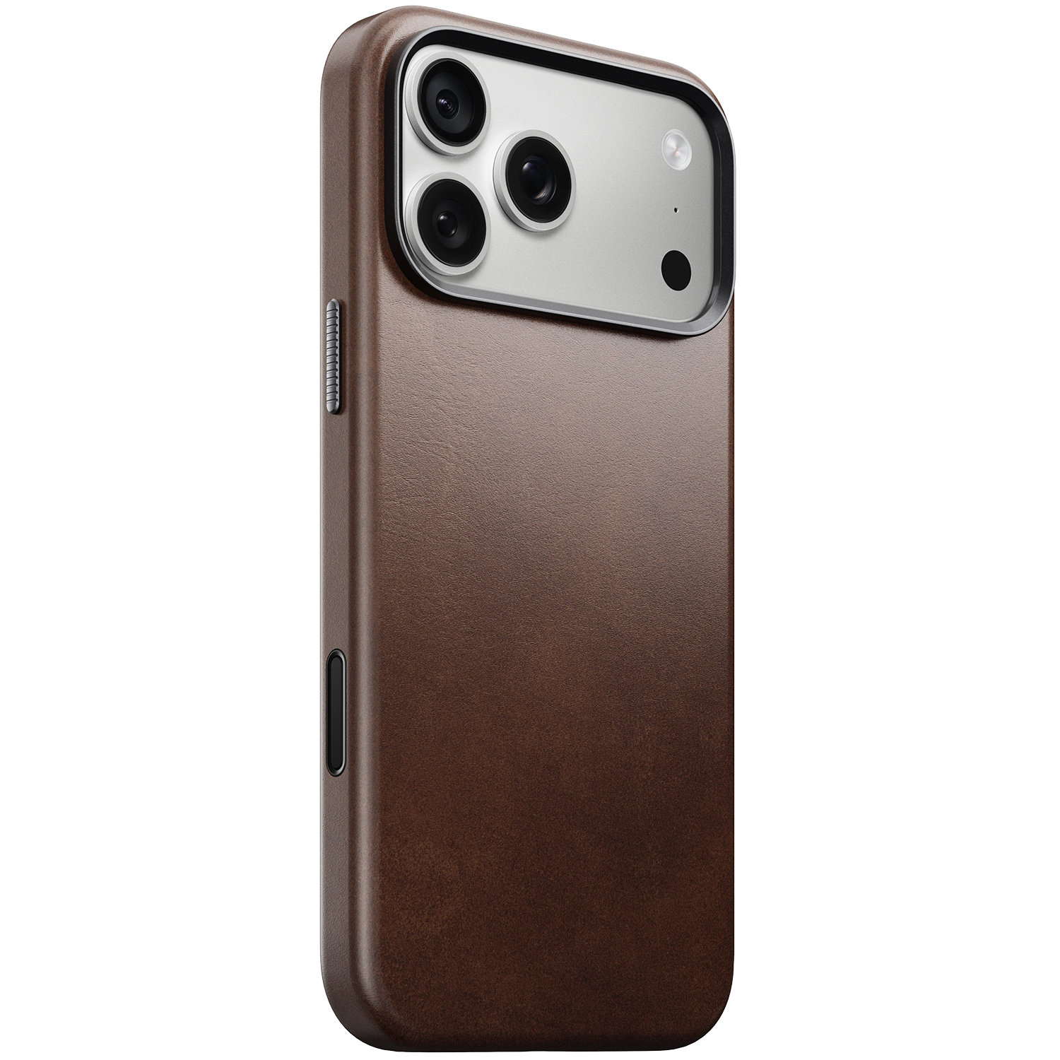 Nomad Traditional Leather Horween iPhone 18 Pro hoesje zwart