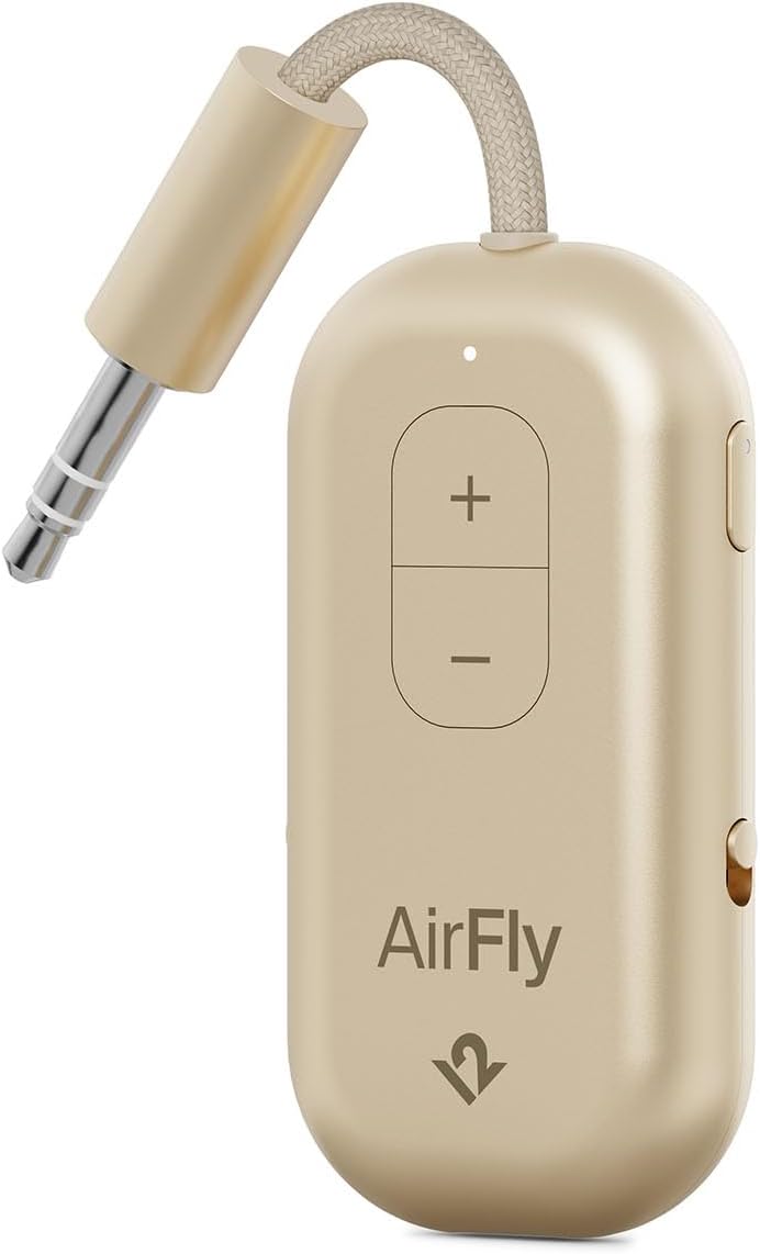 Twelve South AirFly Pro 2 bluetooth adapter goud
